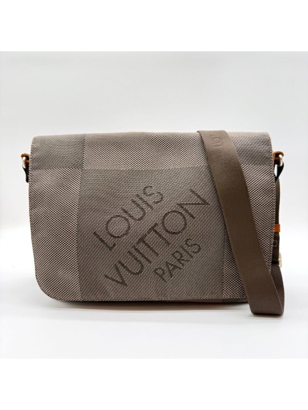 Louis Vuitton Large Shoulder Bag Damier Geant Petite Messager